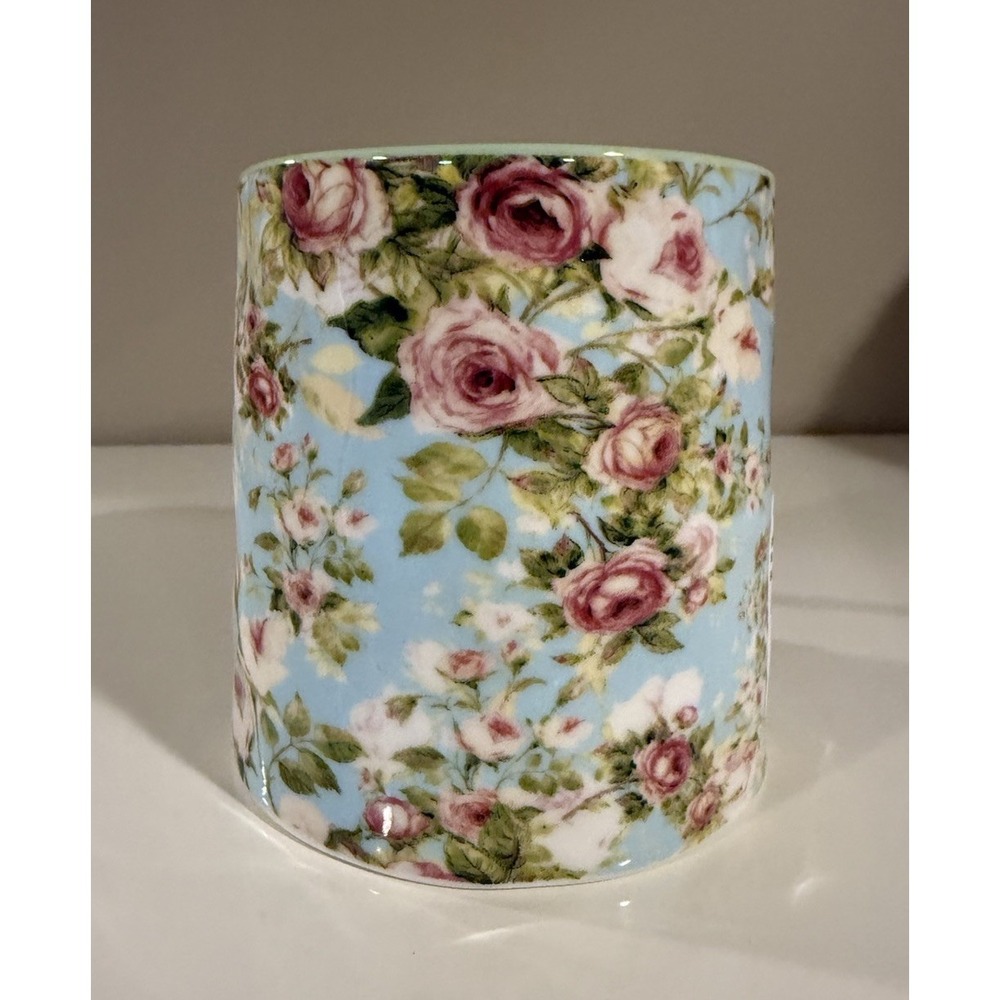 10 Strawberry Street Bella Floral Rose Chintz Shabby Chic Coffee Mug New - Picture 2 of 2